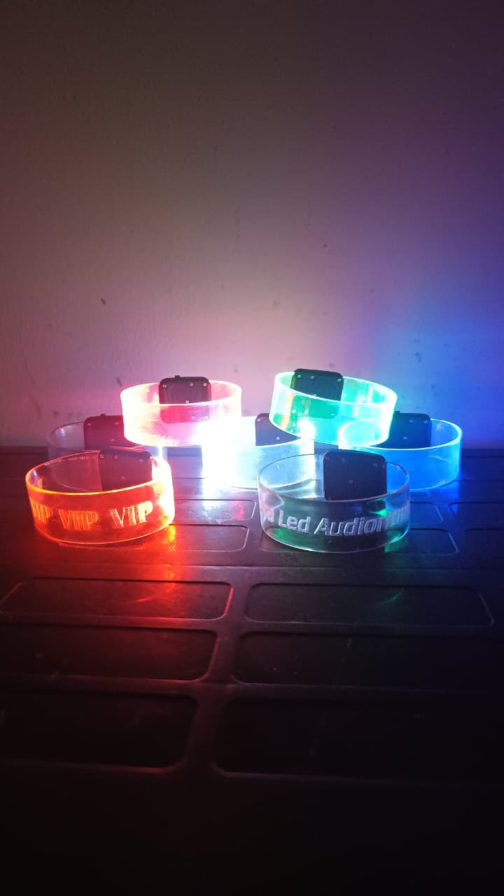 Pulsera Led Audioritmica 2.5cm