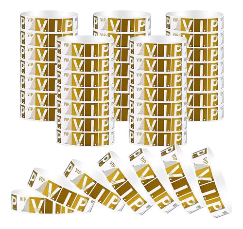 Pulsera Tyvek VIP Pronta Entrega