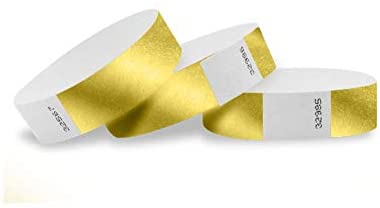 Pulseras Tyvek Fiesta control de acceso