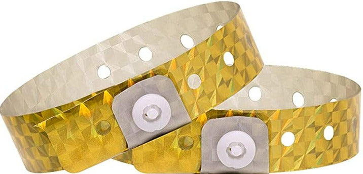 Pulseras Plastico Tornasol Holografico