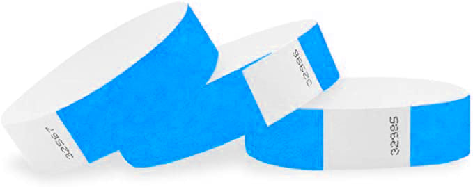Pulseras Tyvek