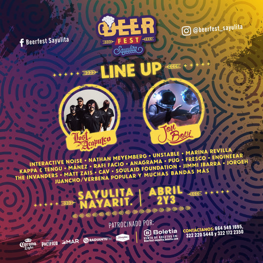 BeerFest Sayulita Pulseras Tyvek Guadalajara