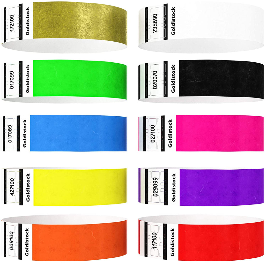 Pulseras Papel TYVEK FIESTA EVENTO CONTROL DE ACCESO – Pulseras Tyvek ...