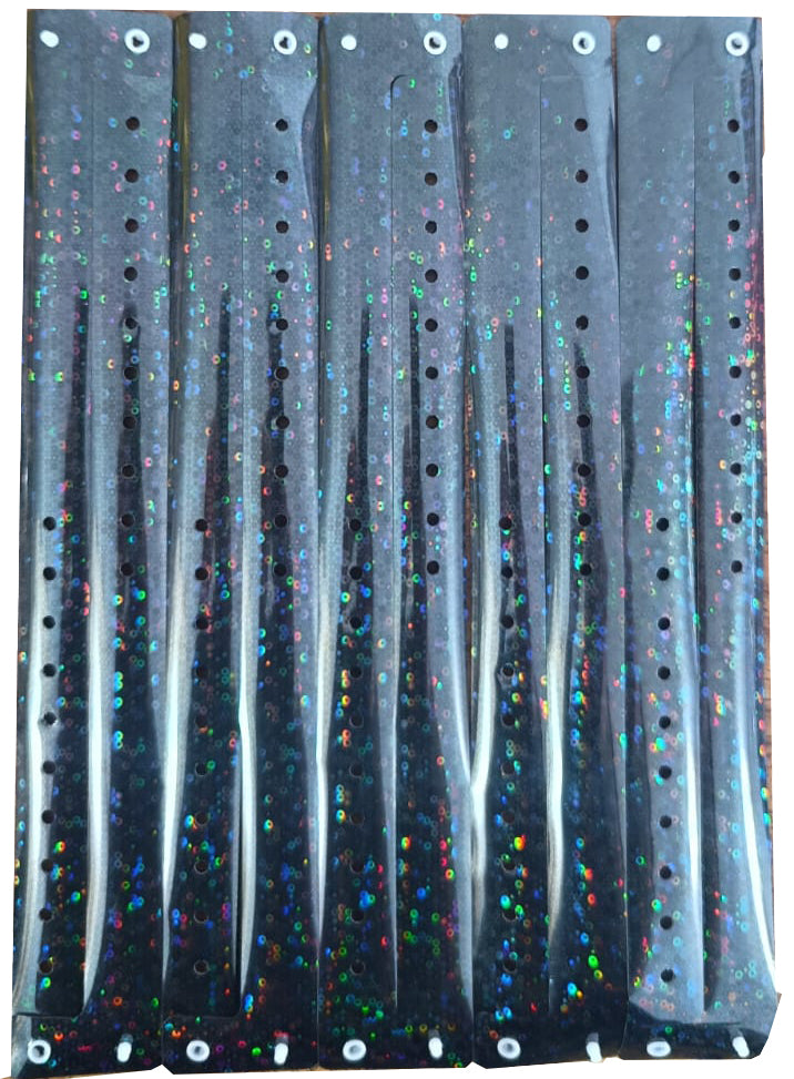 Pulseras Plastico Tornasol Holografico