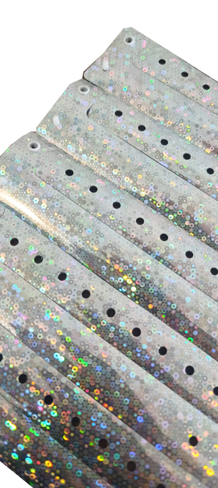 Pulseras Plastico Tornasol Holografico